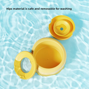 Pet Water Fountain Floating Disc Plastic Cat <b>Dog</b> <b>Bowl</b> with Filtration System Round Solid Color for Pets - Product Image 5