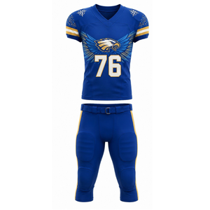 Jersey de Fútbol Americano Profesional 2026, Diseño Personalizado, Uniforme de Alta Calidad, 100% Poliéster, Manga Corta, Estampado - Product Image 3