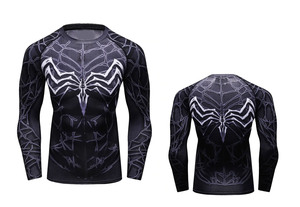 Customize Your Own Logo Sublimated Full Sleeve Rash Guard MMA Rash Guard BJJ Rash Guard <b>Compression</b> <b>Shirt</b> MMA Rash guard <b>for</b> <b>Men</b> - Product Image 6