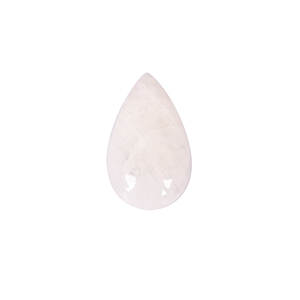 Pierre précieuse cabochon en forme de poire, pierre de lune arc-en-ciel naturelle de 39,5 carats, pour la création de bijoux - Product Image 1