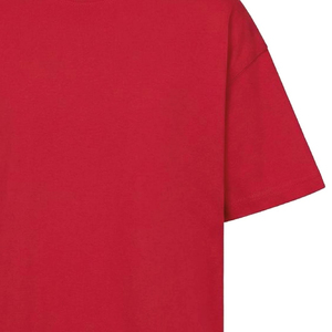 เสื้อยืดคอกลมแขนสั้นทรงปกติผ้าฝ้ายถัก 100% สีแดงสำหรับผู้ชาย ขายดีและเป็นที่นิยมมากที่สุดในปี 2026 - Product Image 3