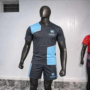 Ensemble maillot et short de football personnalisé pour hommes, jeunes et adultes – Tenue de sport athlétique pour entraînement, match et compétition - Product Image 5