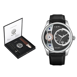 Reloj Inteligente Unisex AURORA de 42 mm, Acero Inoxidable, Esfera de Cuarzo, Cristal de Zafiro, Manecillas con Puntero, Diseño Elegante y Lujoso, Resistente al Agua - Product Image 1