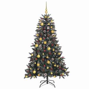 Albero di Natale artificiale verde da 70,87 pollici con 300 LED - Product Image 4