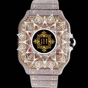 2026 High on Demand Waterproof Moissanite Diamond Quartz Watch Men Luxury Stainless Steel Sports <b>Wristwatch</b> Available For Sale - Product Image 1