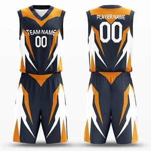 Conjunto de Uniforme de Baloncesto Personalizado al por Mayor – Camiseta sin Mangas y Pantalones Cortos, Camisetas de Baloncesto Personalizadas para Equipos, Impresión por Sublimación - Product Image 1