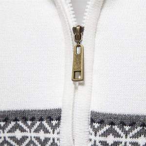 <b>Men's</b> Knitted Half Zip <b>Sweater</b> Long Sleeve Striped Color Blocked Stand Collar Casual Sportswear <b>Men</b> Quarter Zip Golf Sweatshirt - Product Image 6