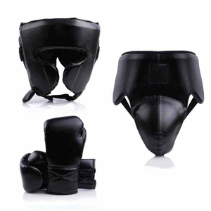 Nouvel ensemble de boxe et de sparring en cuir véritable sur mesure, élégant et super confortable pour l'entraînement - Product Image 6