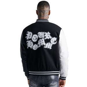 Custom Varsity Jacket For <b>Men</b> University Baseball Letterman Jacket <b>Men</b> Clothes Varsity Jacket Manufacturers - Product Image 2