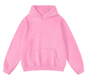 Sudadera con Capucha para Hombre, Diseño Personalizado con Logotipo, 360 g/m², Alta Calidad, Hombros Caídos, Felpa, Estilo Desgastado, Lavado Ácido, Lisa - Product Image 5