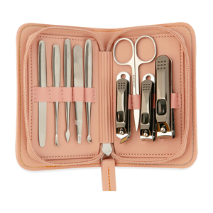 Best Selling Professional Nail Clippers <b>Manicure</b> <b>Kits</b> with Travel Case Custom Logo OEM Beauty Grooming Sets - Product Image 6