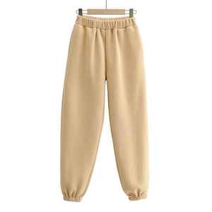 <b>Light</b> & Shade Women's Cuffed Joggers Regular Fit Canvas Jogger <b>Trouser</b> Plus Size Winter Anti-static Sweatpants - Product Image 2