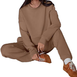 Conjunto de 2 Piezas para Mujer, Verano, Casual, Sólido, Camiseta Corta por Encima de la Rodilla y Pantalones Cortos, 100% Algodón Transpirable - Product Image 5