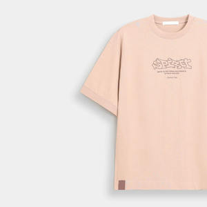 T-shirt unisexe à manches courtes en coton doux, bicolore, col rond, pour l'été, 100% coton, décontracté, à porter au quotidien - Product Image 3