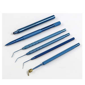 Juego de Instrumentos Quirúrgicos Oftálmicos Manuales de Acero para Implantes Denticulares de Excelente Calidad, Reutilizables, con Certificación CE - Product Image 1