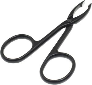 Pince à épiler de haute qualité pour femmes, pince à épiler pour les poils du visage et les sourcils, pince à épiler en acier inoxydable avec poignée en forme de ciseaux, pointe plate et droite - Product Image 4