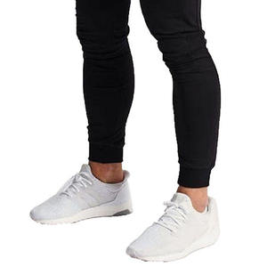 GALAXY VIEW INDUSTRY <b>Men's</b> High Quality <b>White</b> Mid Waist Straight Fleece Drawstring Jogger Sweat <b>Pants</b> 100% Cotton Lightweight - Product Image 6
