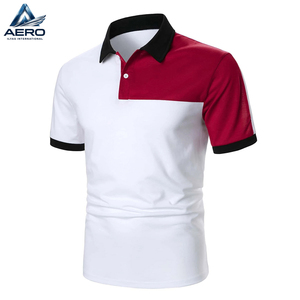 เสื้อโปโลคลาสสิคยอดนิยมสำหรับผู้ชาย ผ้าฝ้าย 100% ทรงเข้ารูป แขนสั้น รับผลิตแบบ OEM ดีไซน์ล่าสุด เสื้อโปโลสตรีทแวร์สำหรับผู้ชาย - Product Image 2