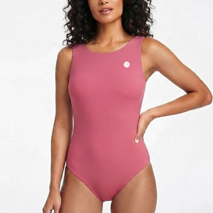 Maillot de bain classique pour femme, idéal pour la natation estivale à la plage, en tissu à séchage rapide, confortable et flexible pour un ajustement quotidien. - Product Image 1