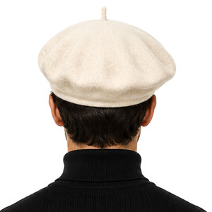 Stylish Wool <b>Beret</b> Hat For Men And Women Soft Felt Winter Fashion Headwear Comfortable Daily Wear Outdoor Lifestyle - Product Image 4