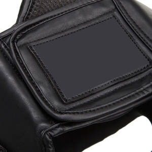 หมวกกันกระแทก Challenger 2.0 สีดำ/ไซส์เดียว น้ำหนักเบา ปรับได้ สำหรับชกมวยและ MMA พร้อมแผ่นโฟมความหนาแน่นสูง - Product Image 3