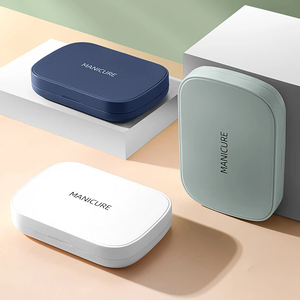 High Quality Professional Manicure Pedicure Kit Stainless Steel <b>Nail</b> Cutter Cuticle Clippers Lightweight Set - Product Image 3