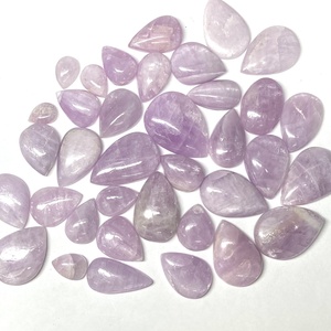 Venta al por mayor IGI Certificado 8mm Natural Rosa Kunzite Cabochon Piedra preciosa suelta de alta calidad para la fabricación de joyas - Product Image 6