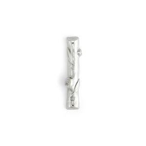 New Arrival Silver Branch Mezuzah <b>Case</b> Handmade Jewish Doorpost Blessing Premium Judaica Decor Gift - Product Image 1