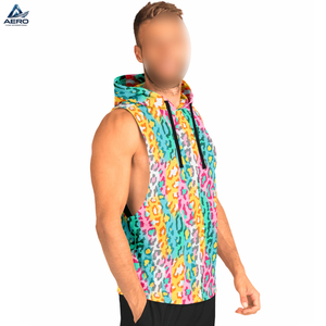 Sudadera sin Mangas Ecológica de la Más Alta Calidad, Diseño Único 2026 con Logotipo Personalizado, Prenda Exterior Cómoda y Premium para Hombre - Product Image 2
