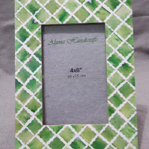 Cadre photo en bois artisanal avec incrustation de résine, découpe personnalisée, impression de haute qualité, cadres en bois en vente - Product Image 6