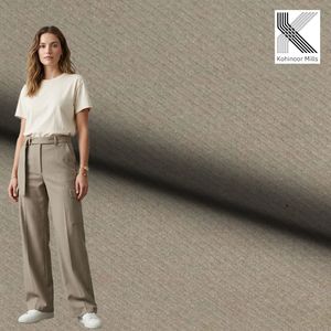 Tela de Sarga de Caballería 100% Algodón, 275 GSM, Color Caqui, Tela de Sarga Pesada con Acabado Suave, Fabricante de Tela de Algodón al por Mayor, OEM, ODM - Product Image 2