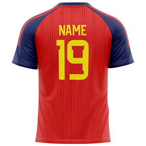 Maillot de football personnalisé : Créez votre propre logo, respirant, en polyester, pour l'entraînement, sublimation intégrale, uniformes d'équipe - Product Image 3