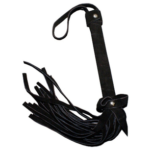 Fouet ergonomique sensuel avec poignée, pompons en daim doux et boucle de poignet, conçu pour des coups doux, des taquineries et des préliminaires – Produit équestre - Product Image 5