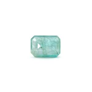 Natural Zambian Emerald 10.17 Carat Emerald Cut Loose Gemstone for Fine Jewelry - Product Image 2