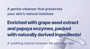DM CELL Sensitive Enzyme Clenaser 250ml Fabriqué en Corée Nourrissant Hydratant - Product Image 3