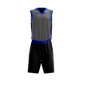 Tenue d'équipe de basketball, uniforme de basketball de qualité supérieure, uniforme de basketball 100% polyester - Product Image 3
