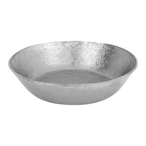 Bol de service décoratif de luxe en aluminium plaqué or de haute qualité, design moderne, écologique, passe au lave-vaisselle - Product Image 5