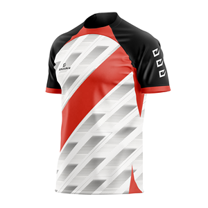 Ropa Deportiva de Entrenamiento con Estampado Digital por Sublimación, Camisetas de Fútbol de Manga Corta para Verano, Uniformes Personalizados - Product Image 5