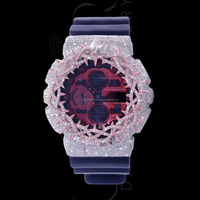 Kit de Modificación de Caja para Reloj de Buceo Ice Nova en Plata/Plateado, GA24, Colección de Relojes de Moda Urbana de Lujo, Dvars