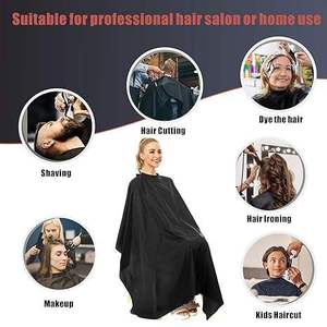 Professional Hairdressing Cape Polyester Water Resistant Barber Salon Cape for Haircut and Grooming - Product Image 4