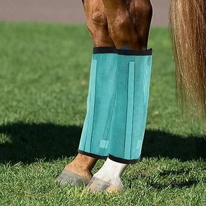 BRAND ZONE Botas ajustables antimosquitos para caballos, de malla transpirable, para protección de patas equinas, proveedor mayorista de equipo equino - Product Image 3