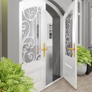 Puerta de Seguridad de Acero y Puertas de Hierro Personalizadas: Diseños de Obra Maestra que Brindan a tu Hogar una Elegancia y Seguridad Inigualables. - Product Image 5