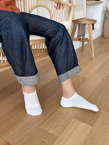 NaBiya Men <b>Ankle</b> <b>Socks</b> Solid Color Cotton Breathable Daily Wear Made In Korea Spring Season - Product Image 6