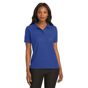 T-shirt en piqué de coton épais pour femme, à manches courtes, pour le tennis et le golf, respirant, style décontracté chic, uni, de qualité économique - Product Image 4