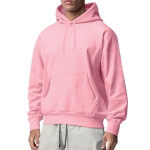 Sweat à capuche lourd personnalisé OEM ODM pour homme, 400 GSM, en molleton de coton uni, style streetwear, vierge, Pro - Product Image 2