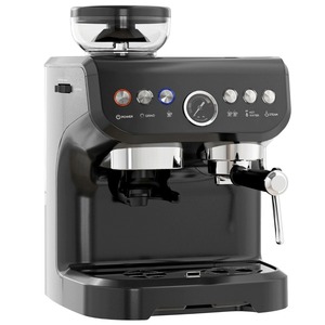 Portable <b>Automatic</b> Espresso <b>Coffee</b> <b>Machine</b> Stainless Steel Grinder Touch Screen Froth 20 Bar Pressure for Home Hotel Commercial - Product Image 1
