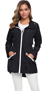 Wholesale Designer <b>Men</b> <b>Long</b> Winter Outdoor Windbreaker <b>Jacket</b> Stand Collar Vintage Style Lightweight Windproof Waterproof Hooded - Product Image 3