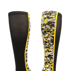 Calcetines de Béisbol de Alta Calidad, Duraderos y Personalizados para Uso en Exteriores, Otoño e Invierno, Color Sólido, Calcetines Deportivos de Punto - Product Image 4