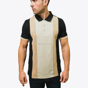 T-shirt décontracté pour homme en gros, col rond, logo personnalisé, anti-plis, respirant, doux, en soie/coton, séchage rapide, été - Product Image 1