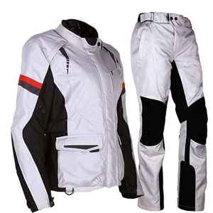 Men's Motorbike Suit Cordura Textile Waterproof Motorcycle Riding Jacket Trouser - Product Image 4